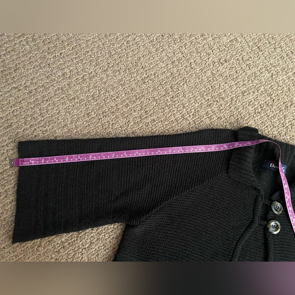 Denim&Co Two Button Cardigan - Picture 13 of 14